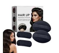 Clip à cheveux, inserts de bosse de base de cheveux | Clip augmentant du volume de cheveux 4x,4 pack accessoires de tressage invisible pavé pour les mariages fêtes coiffure dame