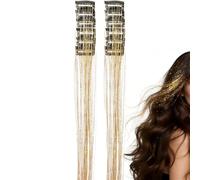 Clip à Cheveux Pailleté,12 Pièces de Paillettes de 50 cm Accessoires Étincelants - Accessoires Cheveux Brillants - Para Práctica, Actuación, Estudio, Hogar, Escenario, Guitarra, Violín, Ukulele,