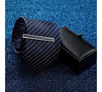 Clip à cravate pour hommes Clip à cravate en acier inoxydable Businet de collier de collier de collier formel (e)