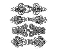 Clip à enrouler traditionnel mixture qui met en valeur les découpes délicates, doux pour les tissus, parfait pour un usage quotidien et les robes de soirée, mélange fin, H, comme décrit