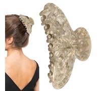 Clip À Griffe De Tortue - Grand Accessoire De Cheveux, Élégant Outil De Poignée | Épingle À Cheveux De Design Français Durable, Élégant Pince Non Glissante Pour Une Utilisation De Style En Queue De