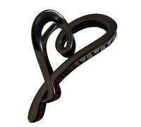 Clip à griffes cardiaques Clips aux cheveux à cœur, forme d'amour élégante avec une forte prise | Clip mignon en forme de cœur, accessoires à cheveux à la mode, non-glissement, pince à cheveux po