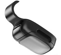 Clip à lunettes multifonction pour voiture, 1 support de lunettes de soleil pour pare-soleil de rangement, design compact pour un accès facile aux conducteurs et aux voyageurs (noir et gris)