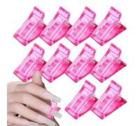 Clip à ongles pour gel poly, clip d'ongles en gel à construction rapide, forme d'ongles en gel poly, pince à ongles pratique, pince d'extension d'ongles pour salon de manucure