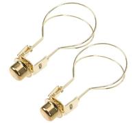 Clip Adaptateur pour Abat-jour en Fer, Lot de 2 Pièces, Or