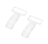 Clip adhésif Transparent pour ticket de stationnement de voiture, 2 pièces, pour pare-brise automobile, permis stationnement, porte-facture