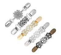 Clip ajusteur, 5 pinces pour taille de chemise - Clip pour écharpe - Pour , pulls, écharpes, foulards, capes, cardigans et vestes