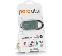 Clip Anti-Moustiques Rechargeable - 2 Recharges Incluses - 1 Mois D'utilisation - Sans Deet - Pour Sac À Dos Ou Autre Équipement (Kaki)