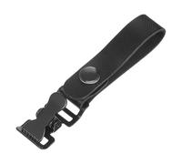 Clip Anti-perte pour Moufles, Pince de Ceinture Noire, Cuir Plastique | Petit Format, Ouverture Facile, Design Ergonomique, Fixation Sûre, Usage Pompier, Accessoires Photographe, Mitaines