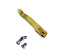 Clip arrière en acier inoxydable pour trancheuse de poche, clip de taille, poignée de coupe pliante, fabrication d ' accessoires, pièces avec 3 vis, personnalisation du coupe pliant