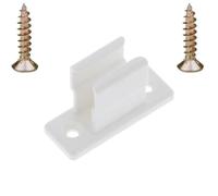 cyclingcolors Clip bloqueur de manivelle volet Roulant Blanc Support Guide Manette Plastique 13mm Universel fenêtre Mur à Visser