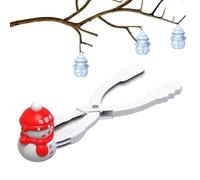 Clip Boule de Neige, Pinces de Maker de Boule de Neige d'hiver | Pinces Winter Snow Ball Maker avec Moules de Lapin Dinosaure Bonhomme de Neige | Outil d'hiver Moules de Forme Boule de Neige Jouets