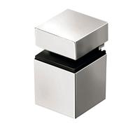 Clip carré - support pour fixation de tablette - aspect inox - GS02 GTV