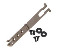 Clip ceinture fourreau - Support Kydex en acier inoxydable | Clip de montage arrière accessoire de transport extérieur | Fixation sécurisée à la taille pour poche fixe pliable chasse survie