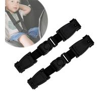 Clip Ceinture Siege Auto, 2 Pièces Clips De Siège D'auto Pour Enfants Clip de Sangle Enfant Auto, Ceinture de Sécurité Enfant, pour Sièges Auto, Poussettes, Chaises Hautes
