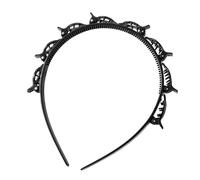 Clip Clip bandeau, bandeau avec clips attachés - Bandeaux de pince à cheveux pour les femmes,TEAVER LA COURTYLE HAIGNE CHILPINE FEMMES FILLES TOLD TOURD DESTÉ POUR LES RÉPONDES DE VOYAGE TRAVAIL À dom