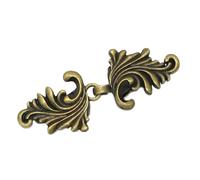 Clip d ' écharpe en alliage, fermoir de, boucle de col de Cardigan avec détail Floral, épingle de châle antidérapante pour robes, chemisiers, attache de drapé