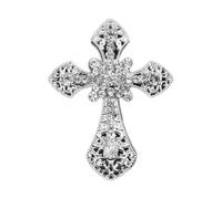 Clip d'aération de voiture Bling,Clips de parfum de voiture Crystal Cross | Agrafes automatiques de passage de désodorisants pour des femmes, décoration intérieure de diffuseur d'de