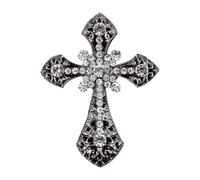 Clip d'aération de voiture Bling - Clips de parfum de voiture Crystal Cross - Clip de parfum désodorisant pour grille d'aération de, décor de diffuseur d'arôme, accessoires de Bling po