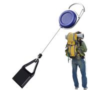 Clip d'allume-cigare rétractable portable avec support pour allume-cigare pour camping, randonnée, aventures en plein air, étui pour briquet pour personnes âgées Bseid