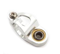 Clip D'amortisseur 1 Pièce, Support De Stabilisateur Direction Directionnel, Montage, Accessoires Moto, Course, VTT, Scooter Électrique(Silver)