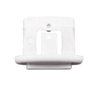 Clip d'arrêt de lave-vaisselle WD12X10304 - Accessoire de rechange en plastique blanc - Compatible avec plusieurs modèles pour l'entretien des appareils de cuisine et l'utilisation domestique (1)