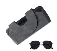 Clip d'arrêt de verre de voiture, clip de lunettes de soleil pour visière de voiture, viseur de voiture magnétique, support de lunettes de soleil | Support de lunettes Clip de carte, gris