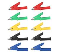 Clip de, Akozon 10pcs P2002 pinces 20A Banana Jack Test de sécurité Clip pour multimètre 380V