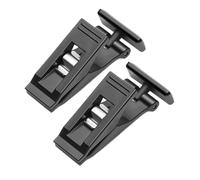 Clip De Billet De Voiture - Pince Magnétique De Rangement avec Crochet | 2 Pièces Auto-Adhésif pour Permis De Conduire, Carte Grise, Portefeuille, Lunettes, Tableau De Bord