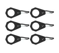 Clip de Bouteille d'eau pour Sac à Dos - Clip de Ceinture pour Bouteille en Silicone avec, Support Durable de 6 pièces pour conteneurs de Boissons |, Escalade, Camping, Randonnée