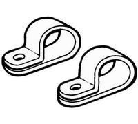 Clip de câble 16 mm nylon, blanc, set de 100 pcs. Osculati 18.036.04