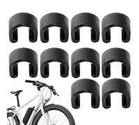 Clip de câble de décalage d'engrenage - Clips de cyclisme 10x Clips C-Typed Derilleur Shifter Pincs Brake Free Tyrle Pincs, 10pcs VTT Mountain C-Type Backle U-Type Line Type Pipe fixe Huile fixe