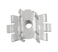 Clip de cadre de console de toit en métal argenté pour garniture de toit intérieure de rechange pour 5G compatible avec OEM 1K0867633