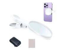 Clip De Caméra Arrière De Téléphone Sur Moniteur - Écran Miroir Selfie Haute Clarté, Verre Réfléchissant Multifonctionnel | Assistant Selfie Hd Rétro Vue Pour Les Clips Fraîches