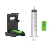 Clip de cartouche de recharge d'encre, clip de support d'aspiration d'encre portable ABS PP avec seringue, pour 745 746 47 57 705 706 810 811 210 211, capacité de pompe 10 ml