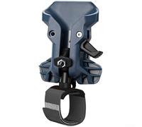 Clip de ceinture à dégagement rapide pour marteau perforateur - Fixation robuste en ABS pour clés à chocs - Utilisation à une main pour les professionnels du commerce 60 x 78 mm (bleu-gris)