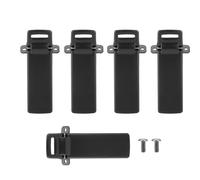 Clip de ceinture de rechange pour talkies-walkies Baofeng série UV-5R. Robuste et durable, étanche à la poussière et aux fuites, en matériau