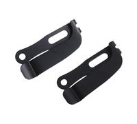 Clip de ceinture en acier inoxydable avec vis pour fourreau K - Outil de transport compatible avec la plupart des fourreaux de cutter - Idéal pour le camping (gauche)