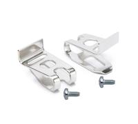 Clip de ceinture en acier inoxydable pour outils électriques pour artisans et constructeurs - Accès facile aux outils et sécurité - Crochet de ceinture robuste