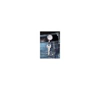 Clip de ceinture, fil retractable en plastique, argent