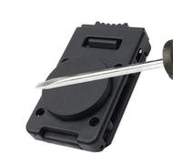 Clip de ceinture magnétique - Porte-outils magnétique solide - Clip solide - Holster magnétique pour marteau, vis, clous, pinces, tournevis, grains, forets - Taille