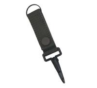 Clip de ceinture pour clés, porte-clés avec clip de ceinture - Accessoires porte-clés organisateur pour équipement d'extérieur - Clip clé pour ceinture de sangles en nylon pour escalade, vert