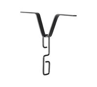 Clip de chaîne de pluie pour gouttière,Support métallique en V | Accessoires pour déviateur d'eau de chaîne de pluie | pour extérieur, jardin, terrasse, balcon, porche, toit, d'eau, mangeoire à