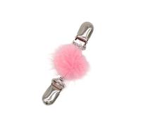 Clip de châle en forme de sphère de fourrure moderne, Clip de châle de modestie élégant, bijoux de protection de pull avec des designs de sphère en peluche pour femmes, broche de rassemblement social