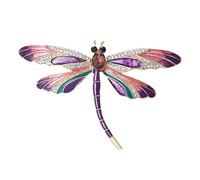 Clip de chapeau de libellule - Épingle de libellule, épingles de libellule en strass Char de libellule, bijoux de libellule | Broche Animal Dragon Volant Broche pour Anniversaire Saint Valentin Amoure