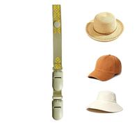 Clip de chapeau de portable anti-perte mains libres sécurisé crochet | Chapeau de voyage avec clip pour femmes et filles, sacs à dos, sacs à main, bagages, plein air, long voyage, croisière