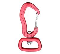 Clip de chariot rotatif, de verrouillage rotatif, raccord léger en aluminium, porte-clés grossier, multifonction, clé solide et résistante, sac à dos