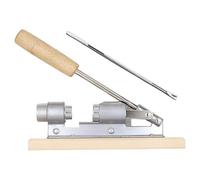 Clip de châtaigne de casse-noisette, outil pour couper les châtaignes | Kit d'ouverture de pince en noyer en acier inoxydable, outil d'éplucheur de noix avec manche en bois, éplucheur multifonction