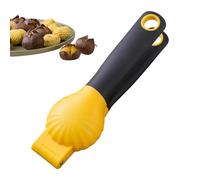 Clip de châtaigne de casse-noisette portable en acier inoxydable avec coque de noix