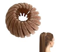 Clip De Cheveux Élastique - Clip De Sandwich Avec Support De Queue De Cheval, Hérisson Épais | Velvet Trois Rangs De Matériaux De Styling Des Dents, Fabricant De Sandwiches Pour La Pré